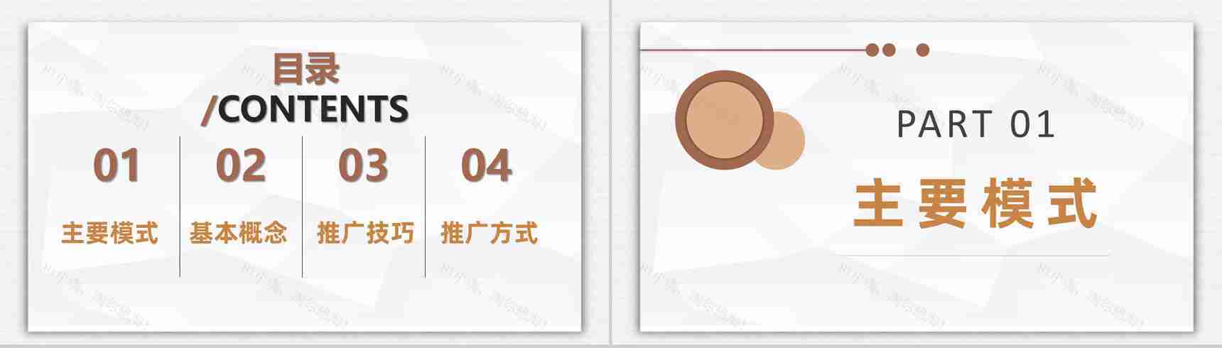 互联网推广营销策略学习网络推广计划方案总结PPT模板-2