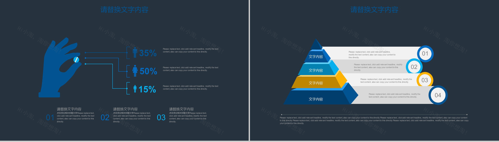 商务通用网络云计算互联网创业项目营销推广PPT模板-12