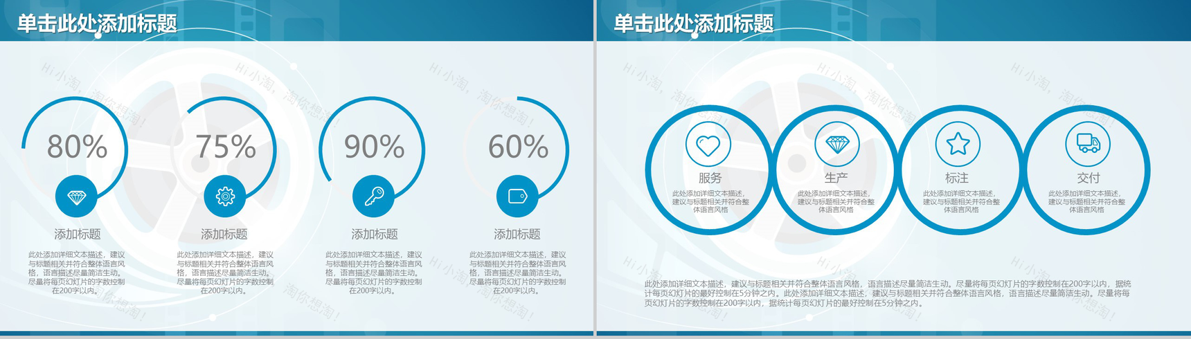 商务精美大气电影影视传媒PPT模板-16