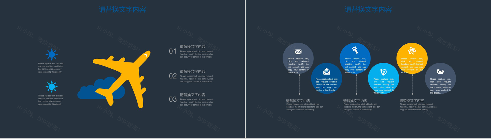 商务通用网络云计算互联网创业项目营销推广PPT模板-13