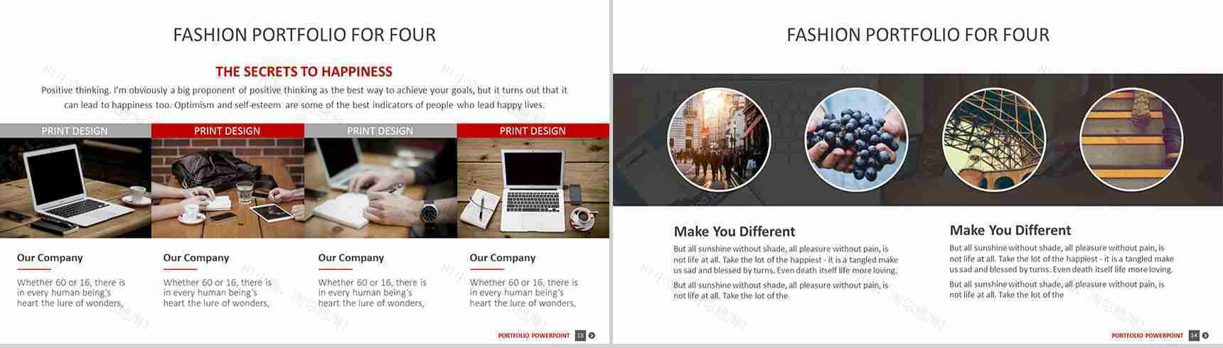 欧美商务风高端大气室内装修PPT模板-8