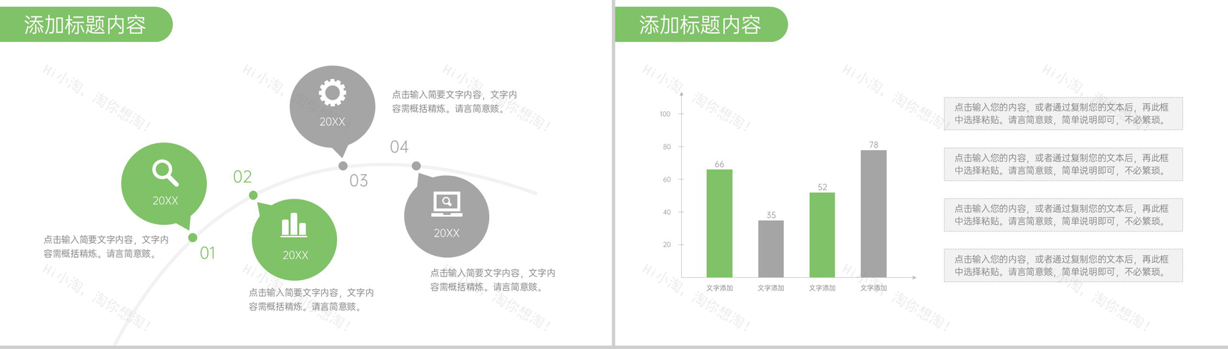 绿色商务项目进度管理工作实施计划方案PPT模板-4