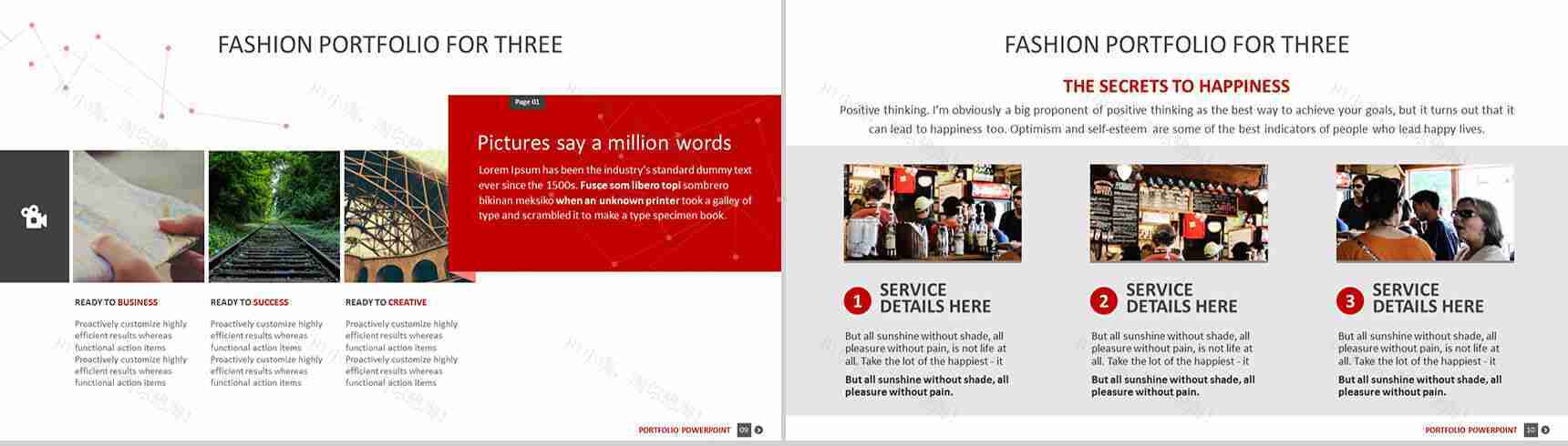 欧美商务风高端大气室内装修PPT模板-6