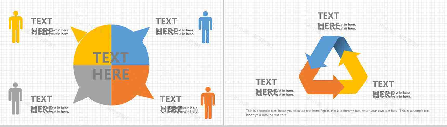 白色商务简洁静态商务PPT模板-2