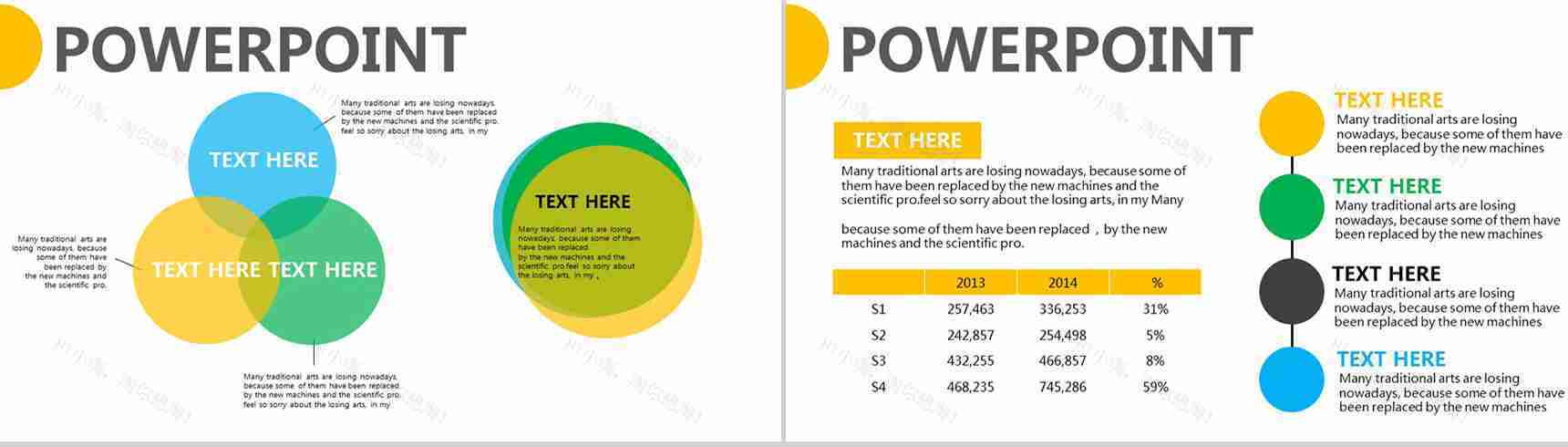 商务欧美风简洁通用PPT模板-9