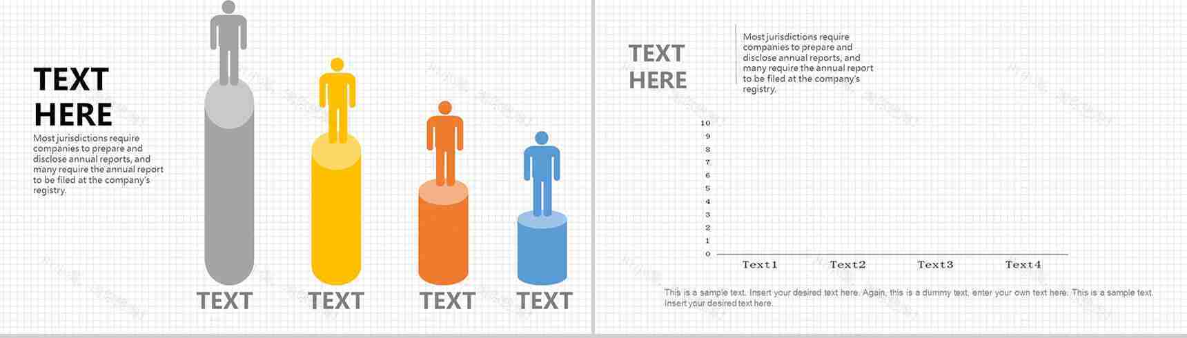 白色商务简洁静态商务PPT模板-10