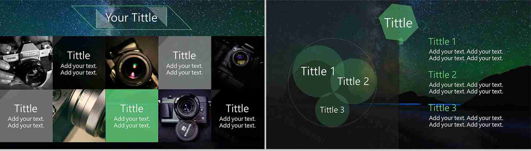 精品炫酷动态商务通用PPT模板-6