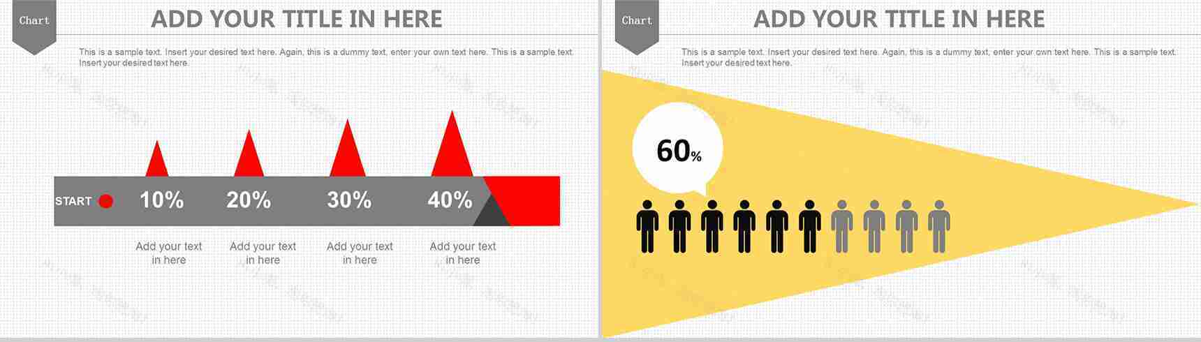 小眼睛商务模板白色大气PPT模板-4
