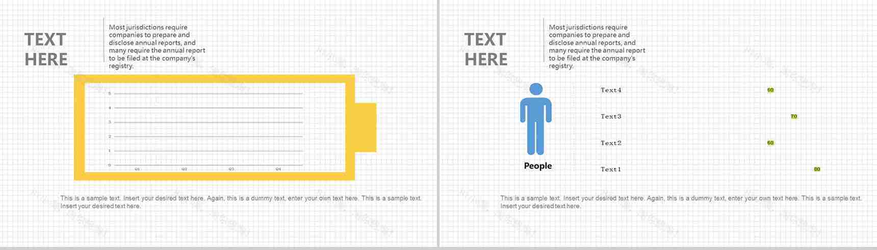 白色商务简洁静态商务PPT模板-13