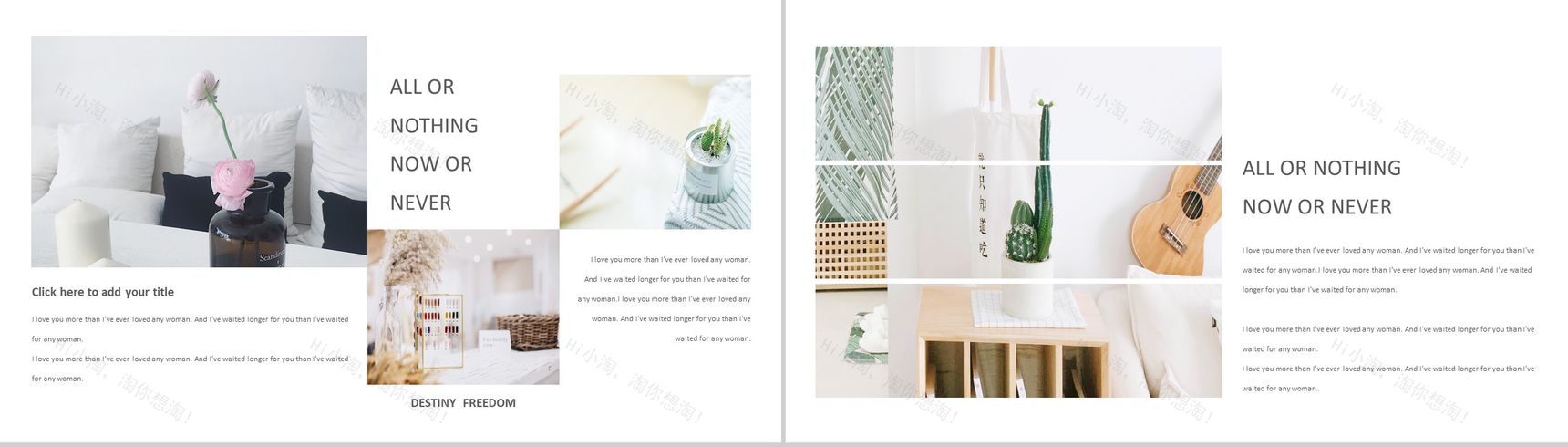 清新淡雅简约英语演讲汇报工作总结PPT模板-7