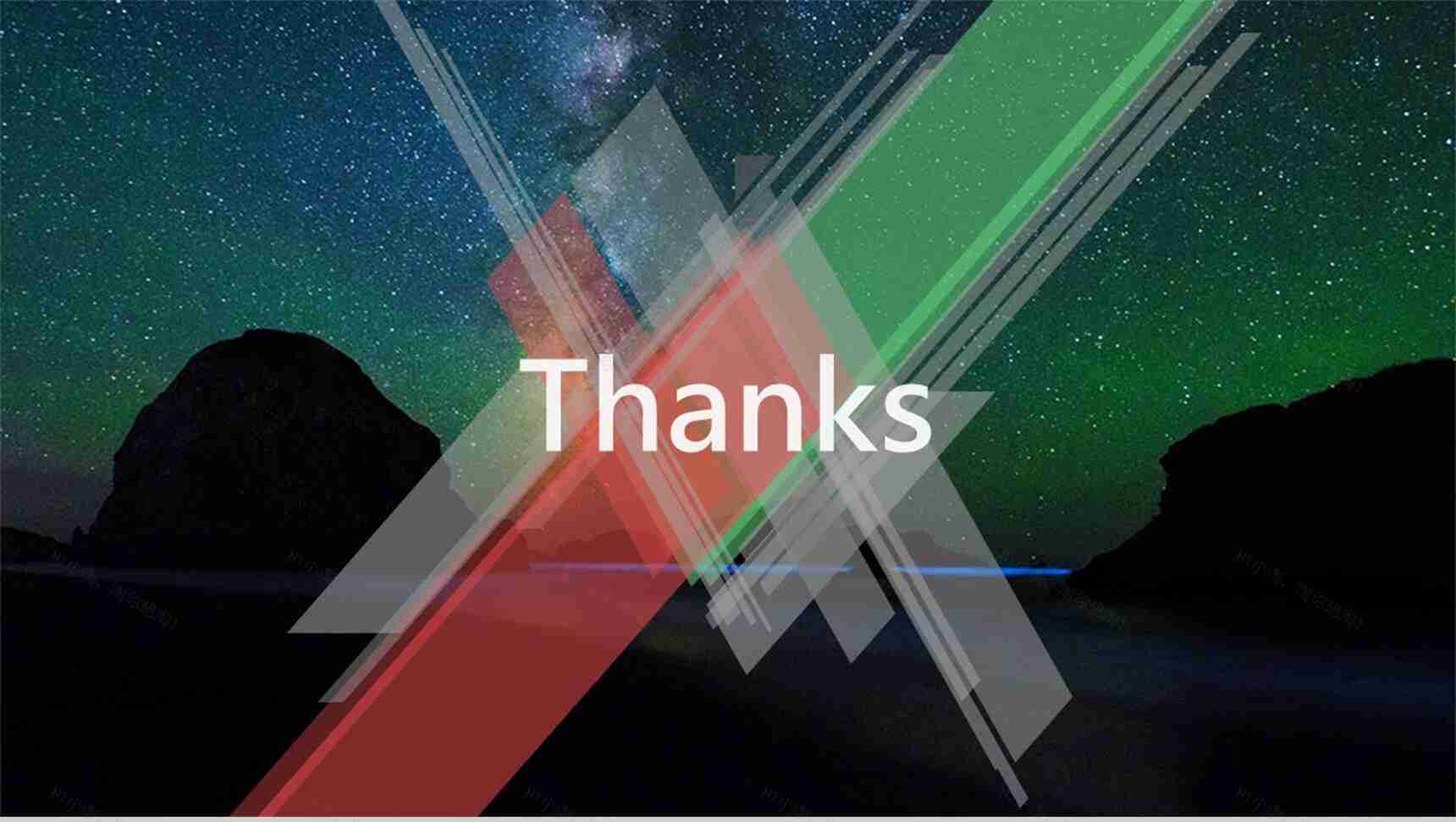 精品炫酷动态商务通用PPT模板-11