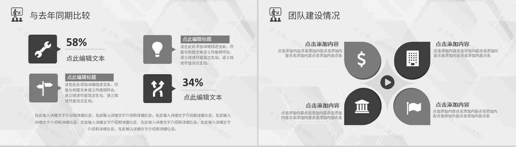 审计报告格式范文企业员工个人述职报告PPT模板-8