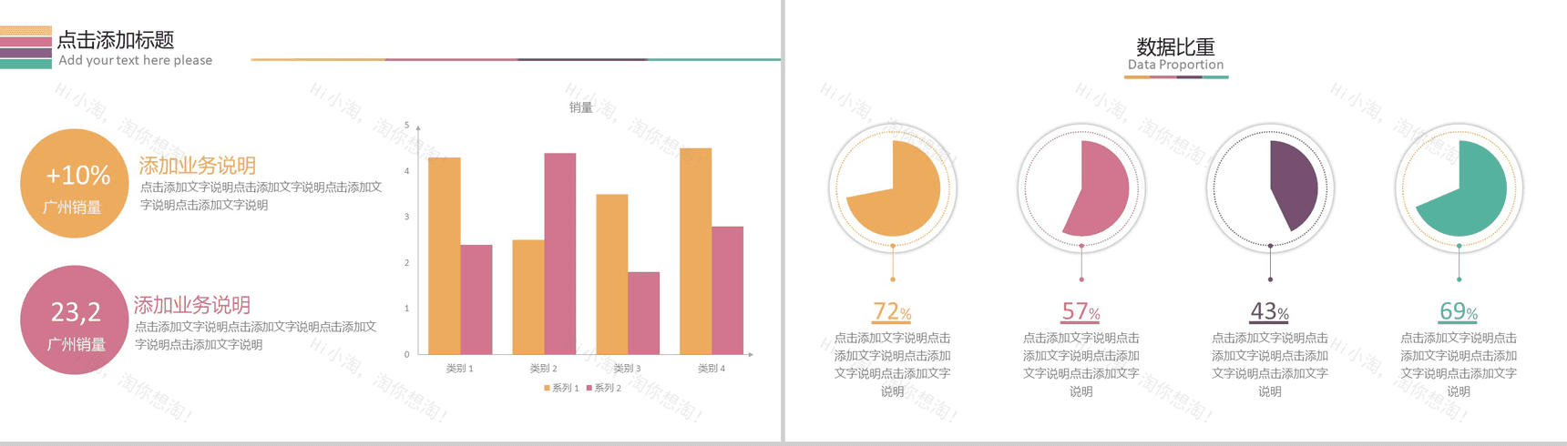 商务汇报演讲多功能简洁实用PPT模板-8