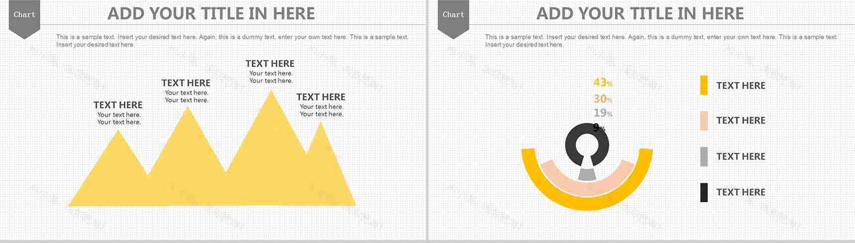 小眼睛商务模板白色大气PPT模板-9