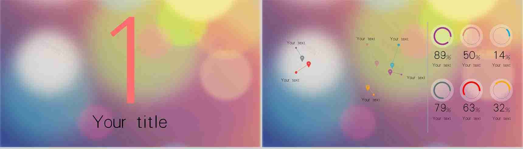 欧美商务Ios风格通用PPT模板-2