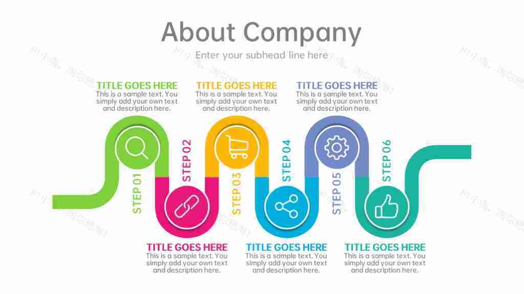 多彩商务数据图表合集占比分析PPT图表模板-31