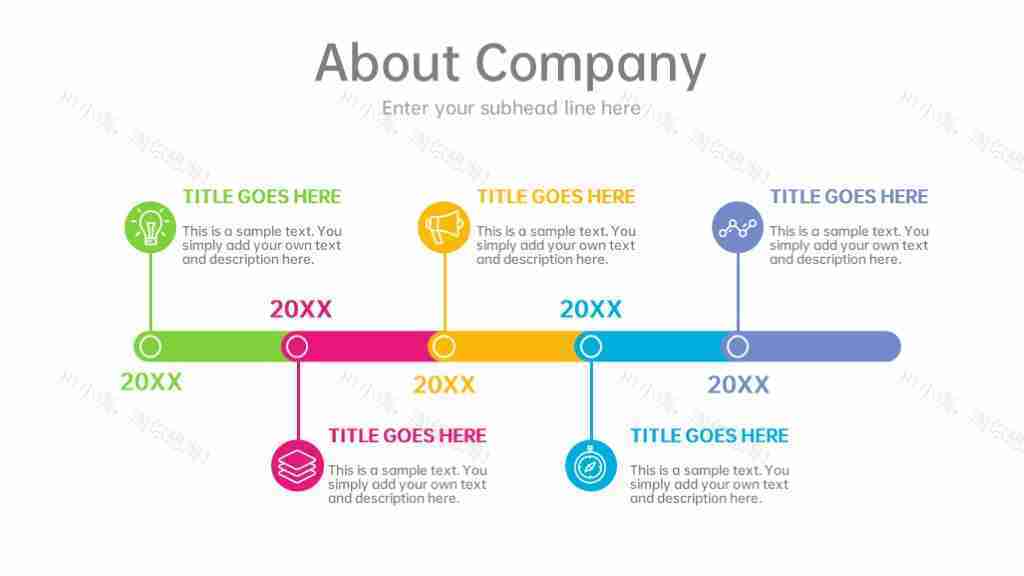 多彩商务数据图表合集占比分析PPT图表模板-3