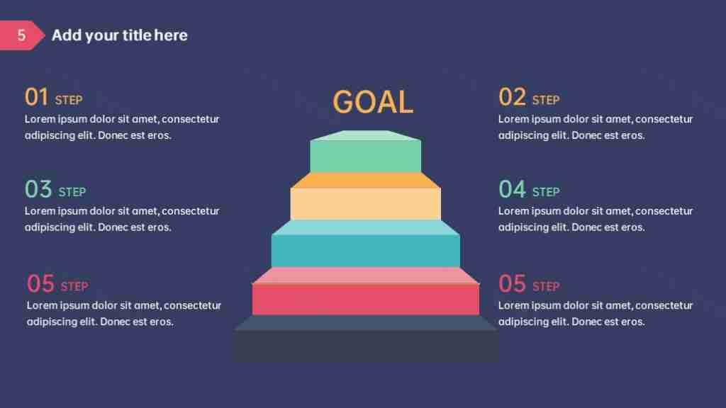 大气商务数据分析总结图表合集PPT图表模板-6