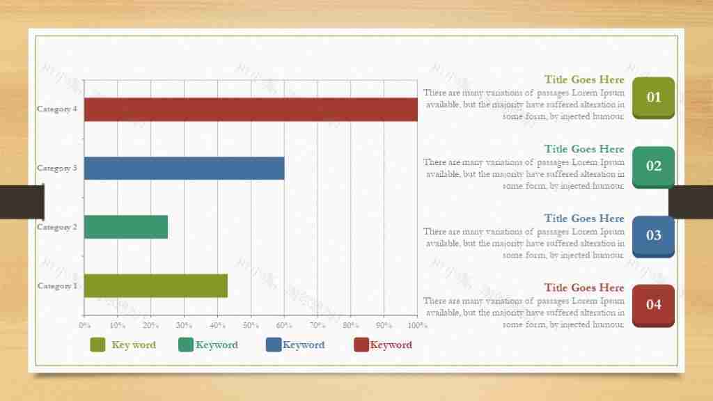 项目进度情况汇报甘特图PPT模板-1
