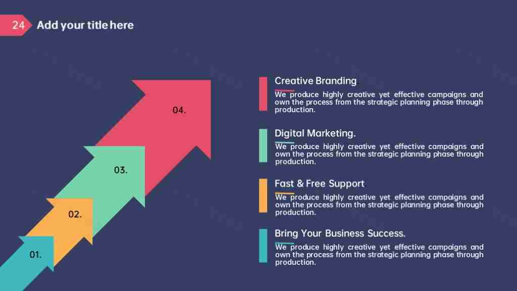 大气商务数据分析总结图表合集PPT图表模板-25
