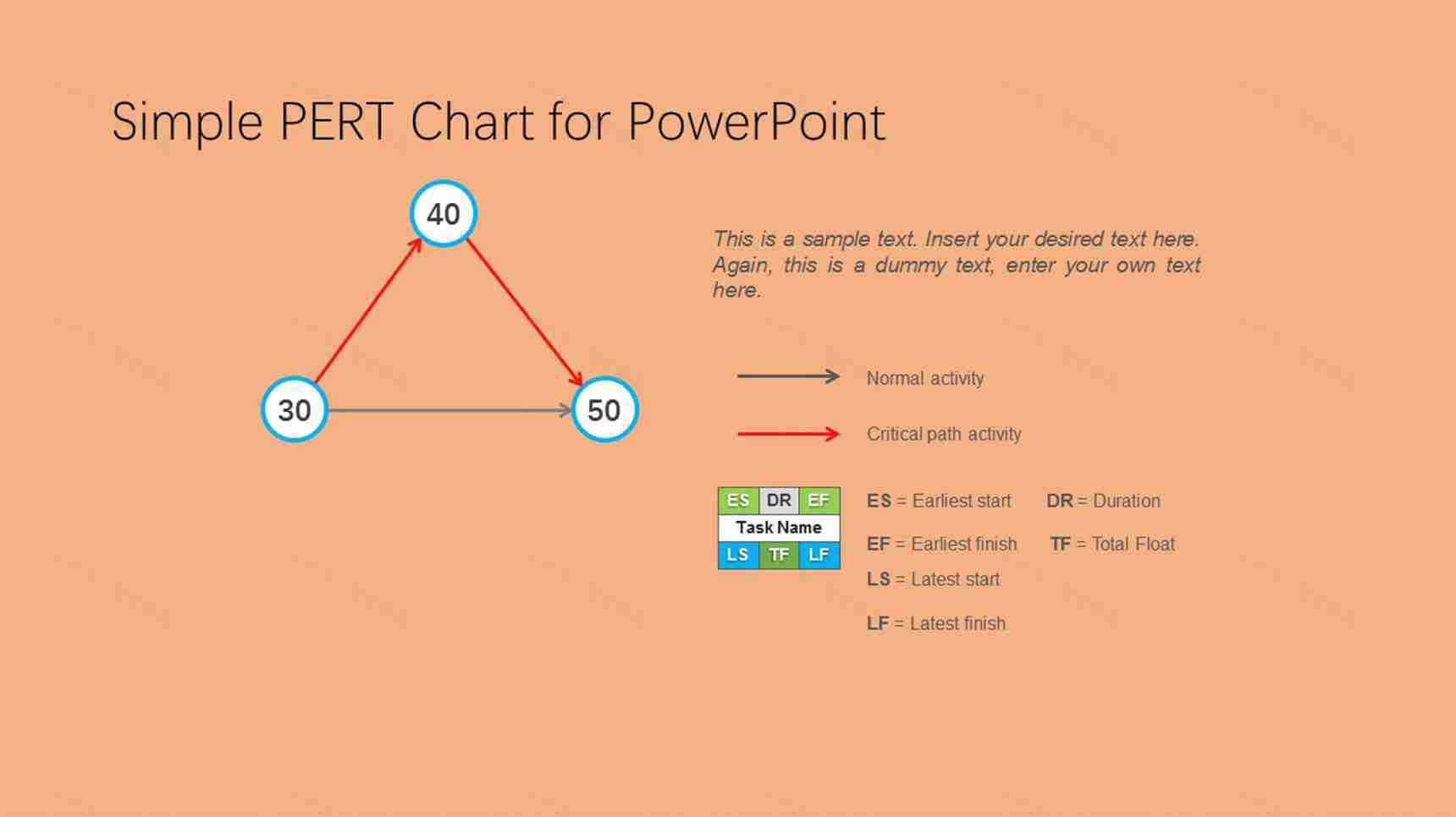 极简个性化流程图PPT模板素材-1