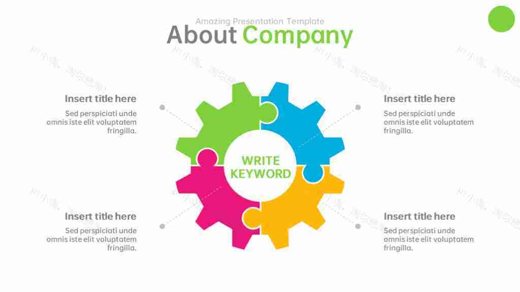 多彩商务风数据展示多功能图表合集PPT图表模板-16