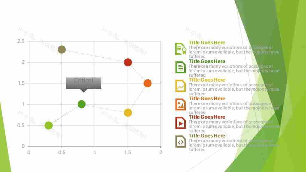 图表数据展示PPT模板-1