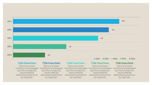 年度数据比对甘特图PPT模板