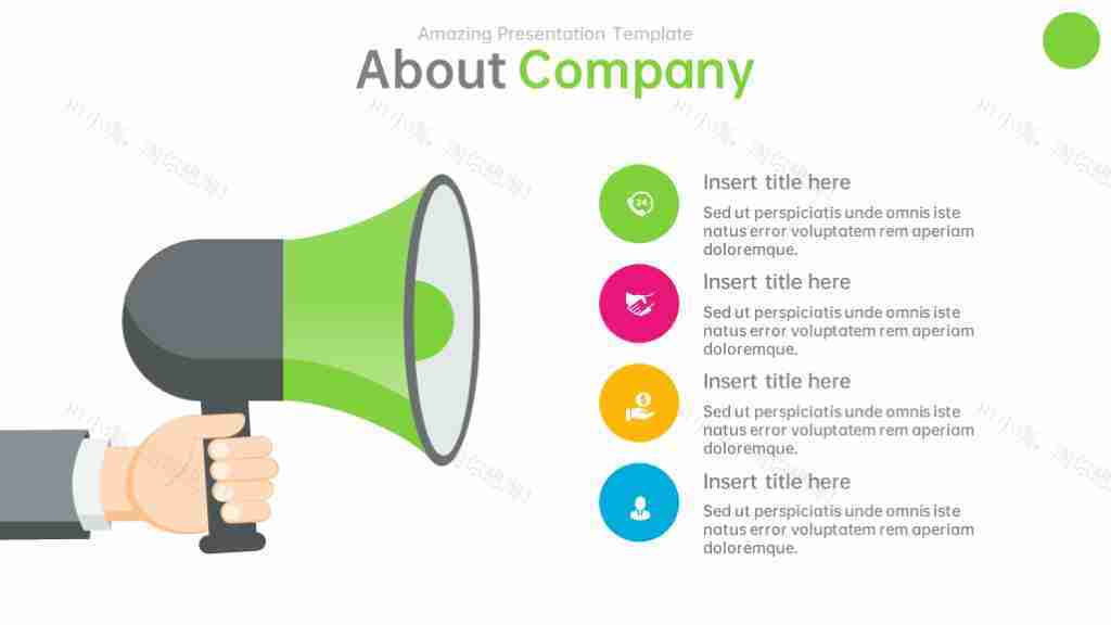 多彩商务风数据展示多功能图表合集PPT图表模板-3