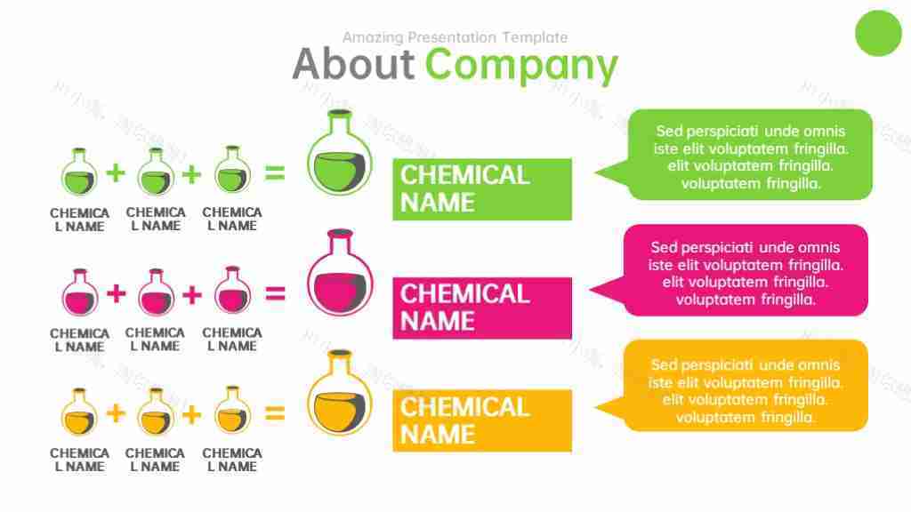 多彩商务风数据展示多功能图表合集PPT图表模板-30