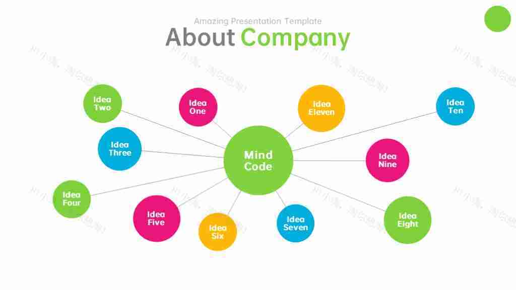 多彩商务风数据展示多功能图表合集PPT图表模板-23