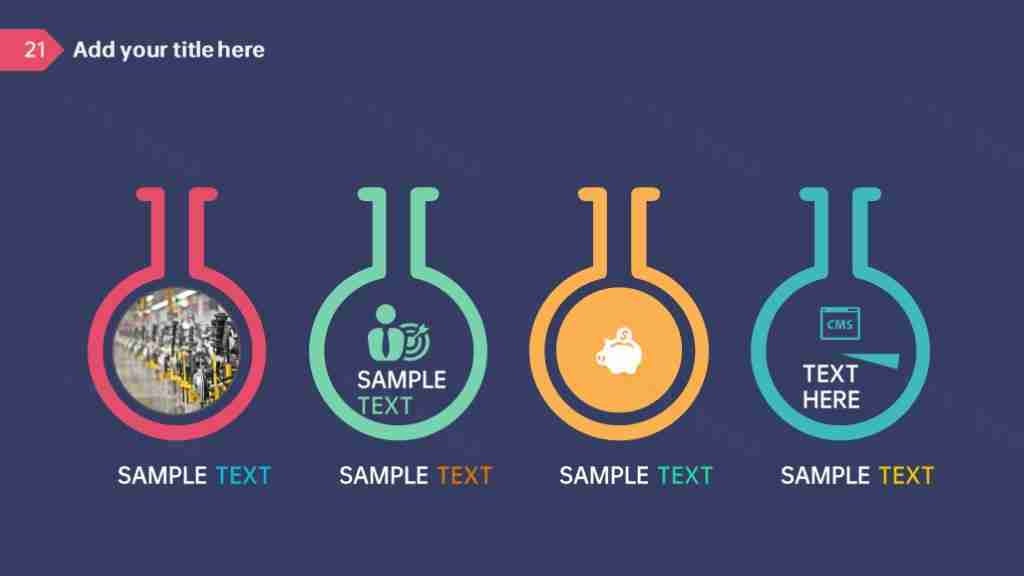 大气商务数据分析总结图表合集PPT图表模板-22