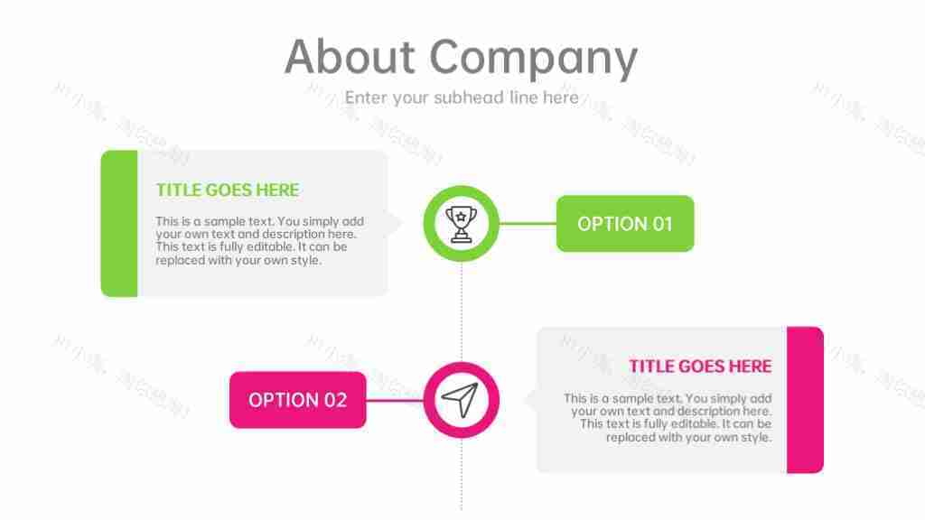 多彩商务数据图表合集占比分析PPT图表模板-22