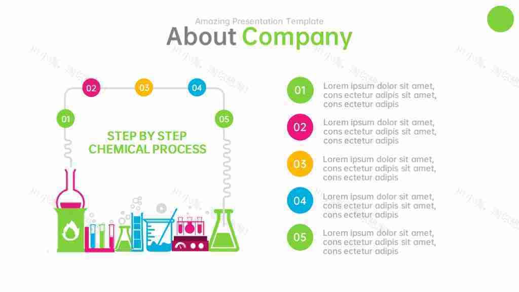 多彩商务风数据展示多功能图表合集PPT图表模板-32