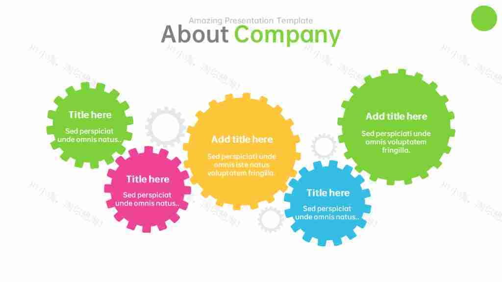 多彩商务风数据展示多功能图表合集PPT图表模板-20