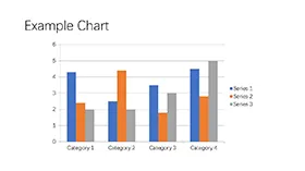 微立体商务对比表格PPT图表素材