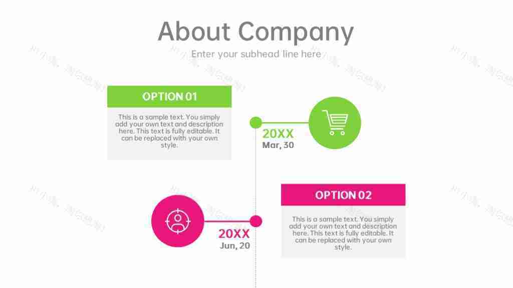 多彩商务数据图表合集占比分析PPT图表模板-20