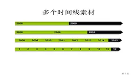 时间线PPT模板素材合集
