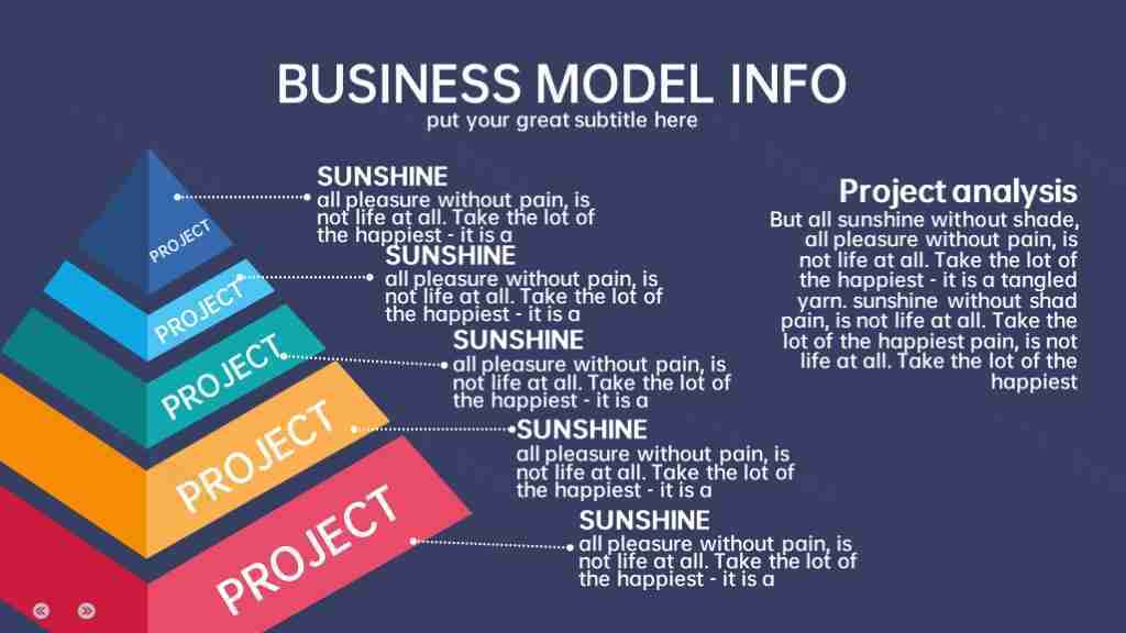 精美扁平化图表合集数据展示商务汇报PPT图表模板-13