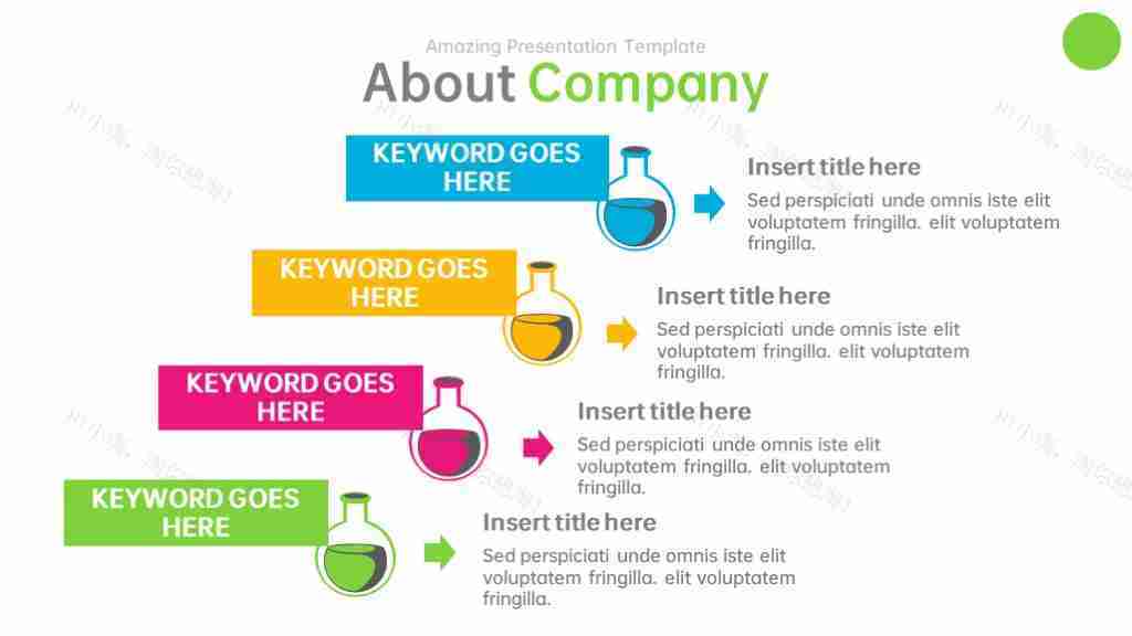 多彩商务风数据展示多功能图表合集PPT图表模板-29