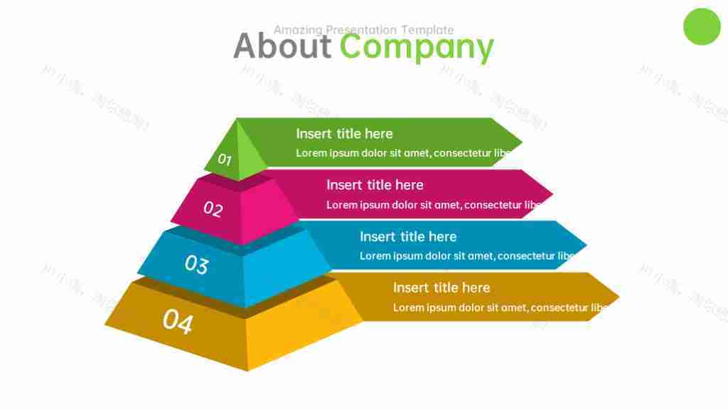 多彩商务风数据展示多功能图表合集PPT图表模板-6
