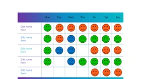 白色极简实用表格数据PPT图表模板