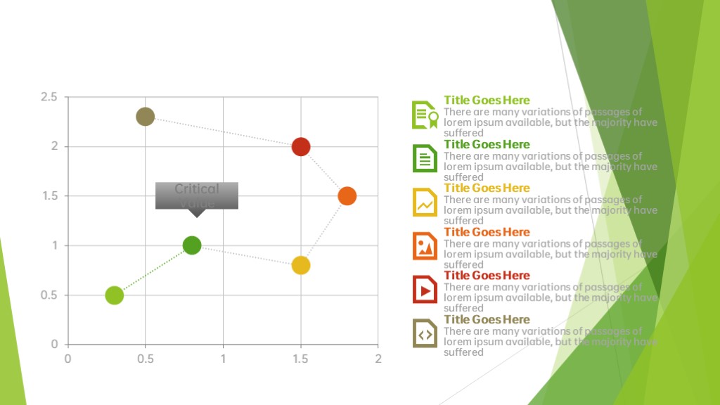 图表数据展示PPT模板