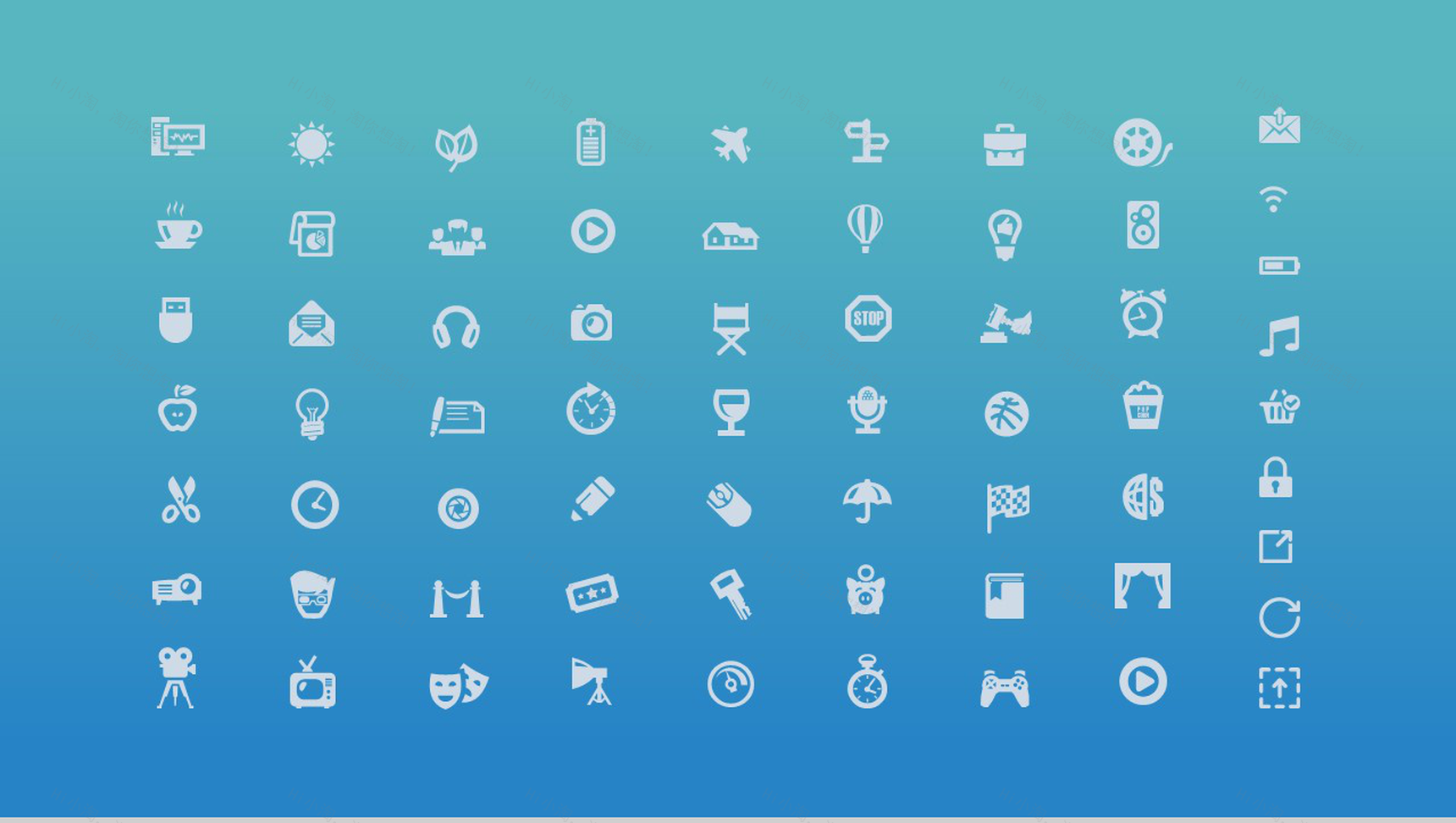 清新简约手机新品宣传介绍PPT模板-12