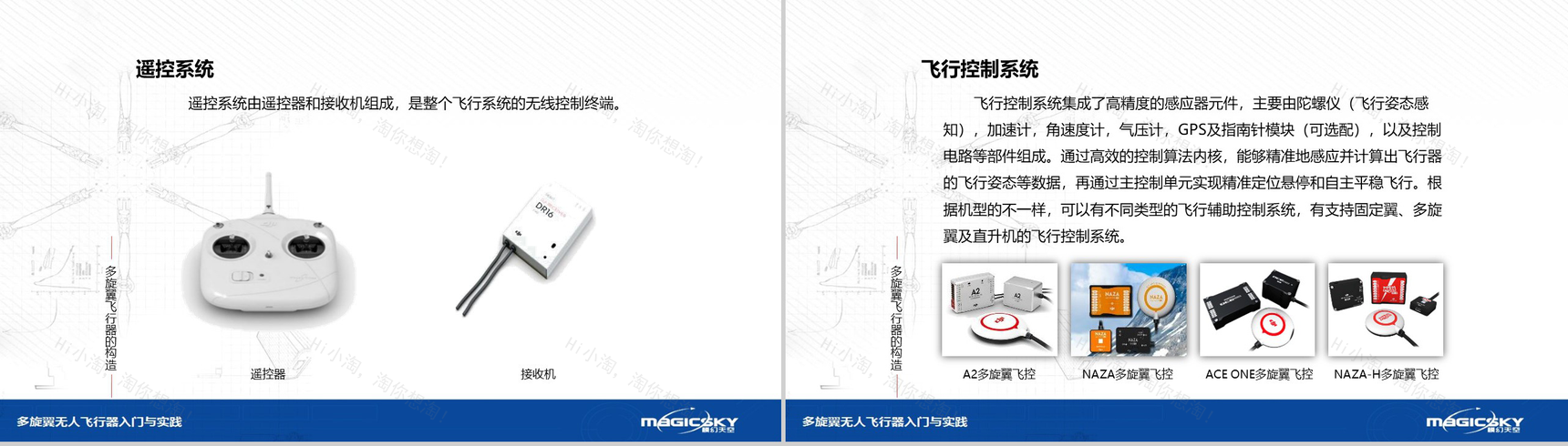 多旋翼无人飞行器入门与实践PPT模板-57