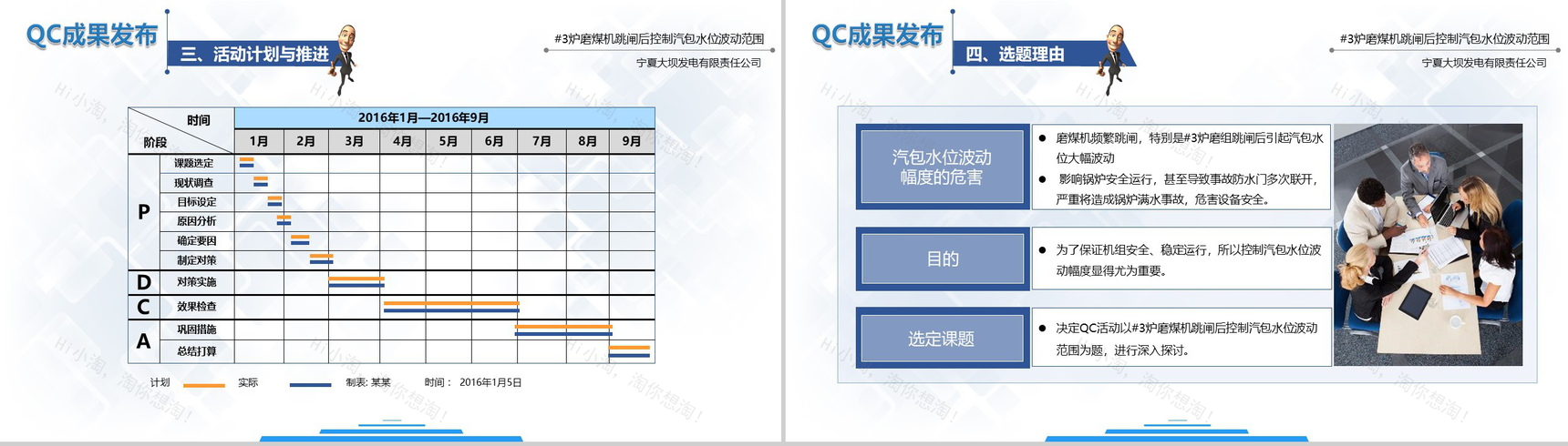 企业质量管理QC发布报告工作汇报PPT模板-4