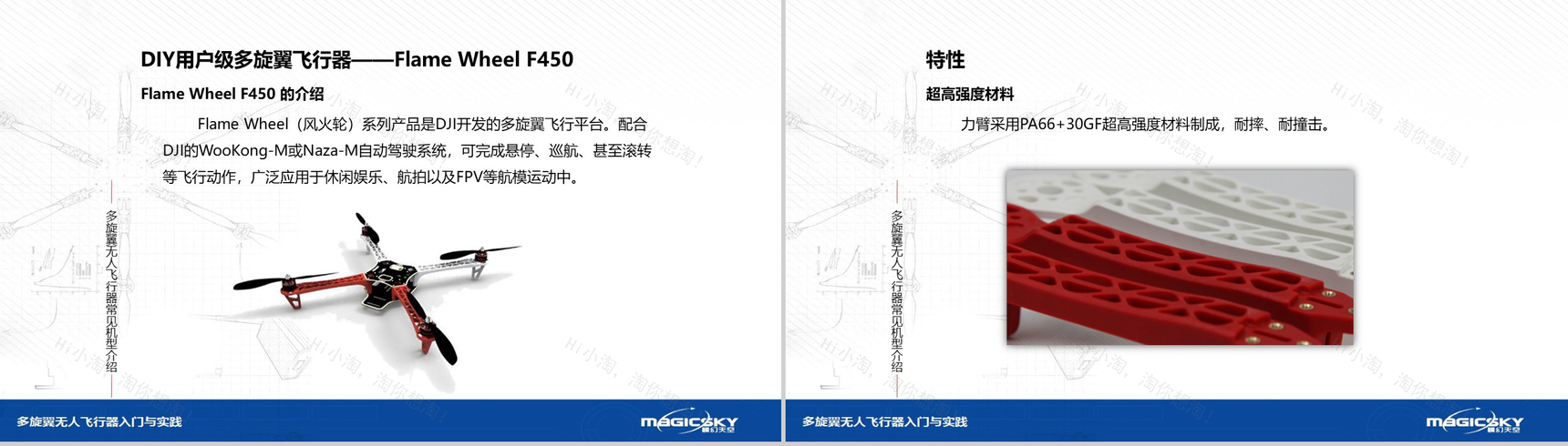 多旋翼无人飞行器入门与实践PPT模板-21