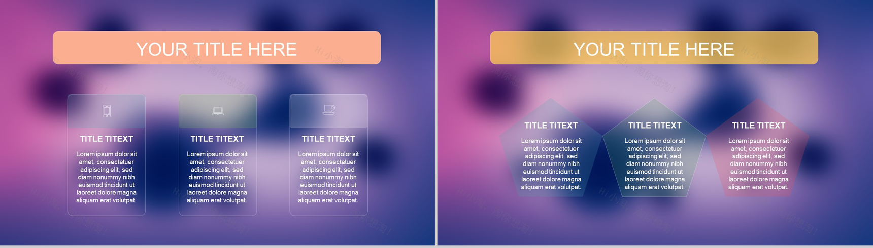 苹果系统解锁静态精品商业文化科技PPT模板-3