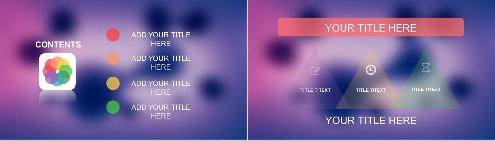 苹果系统解锁静态精品商业文化科技PPT模板-2