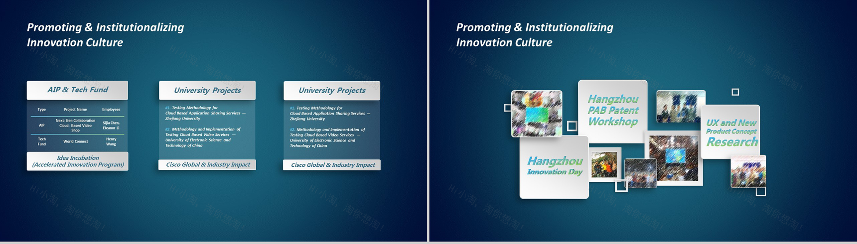 深蓝欧美简洁商务产品介绍宣传PPT模板-7